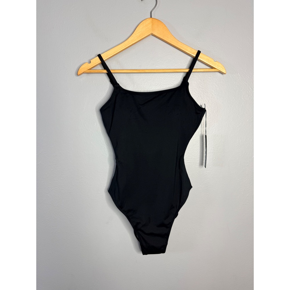Ta3 Lacey Black Shaping One Piece Swimsuit XS Reg/Large NWT